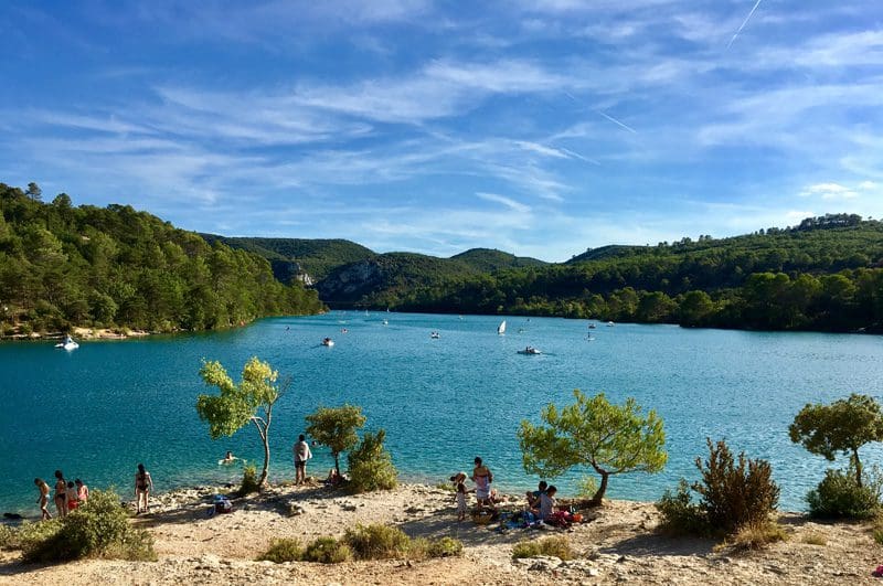 Het prachtige Lac d’Esparron (Verdon)