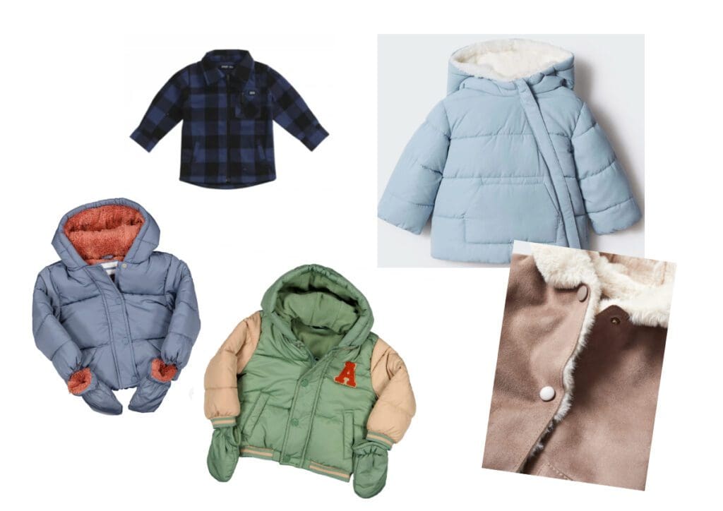 winterjassen voor je baby