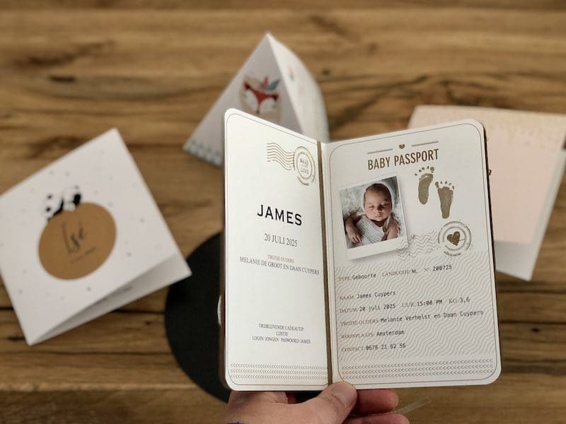 geboortekaartjes trend 2020