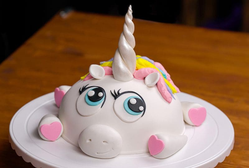 unicorn taart
