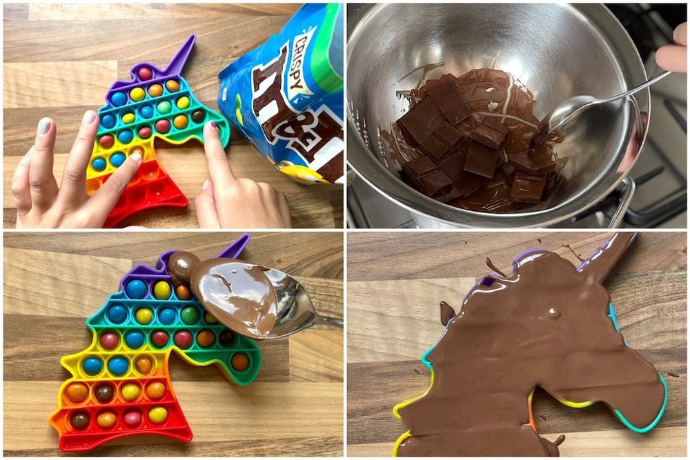 pop-it chocolade maken