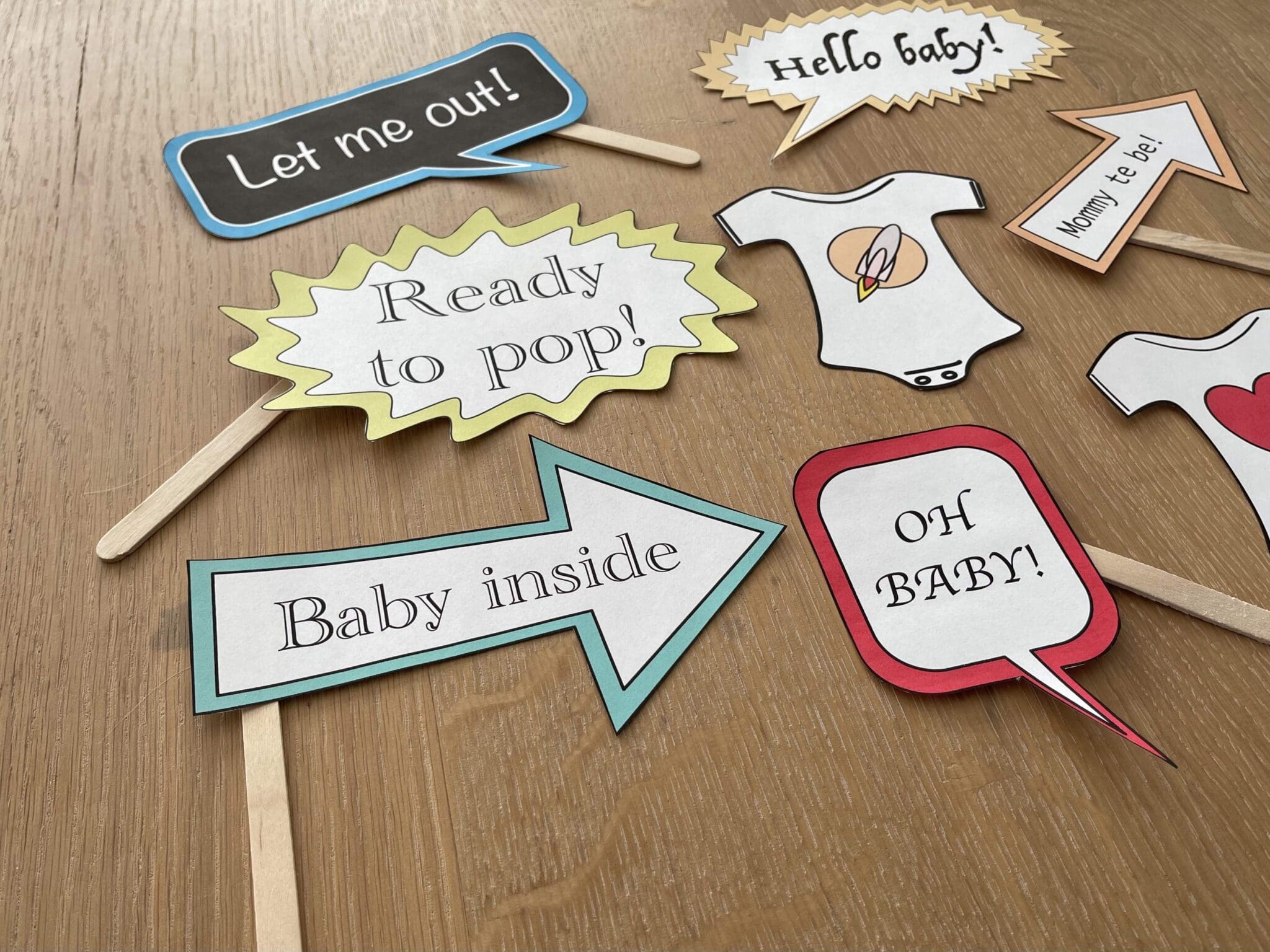Babyshower spelletjes om zelf te printen
