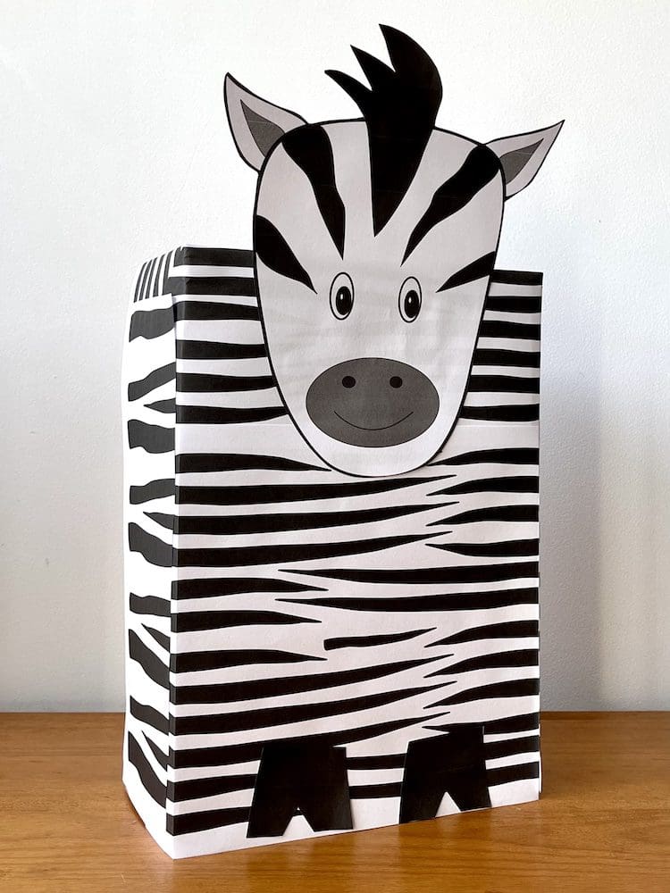 uitlokken Voel me slecht diepgaand Makkelijke zebra surprise maken – printable - Voormijnkleintje.nl