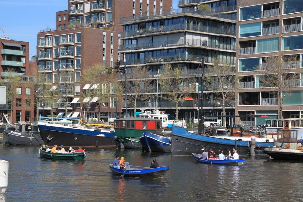 varen door Amsterdam