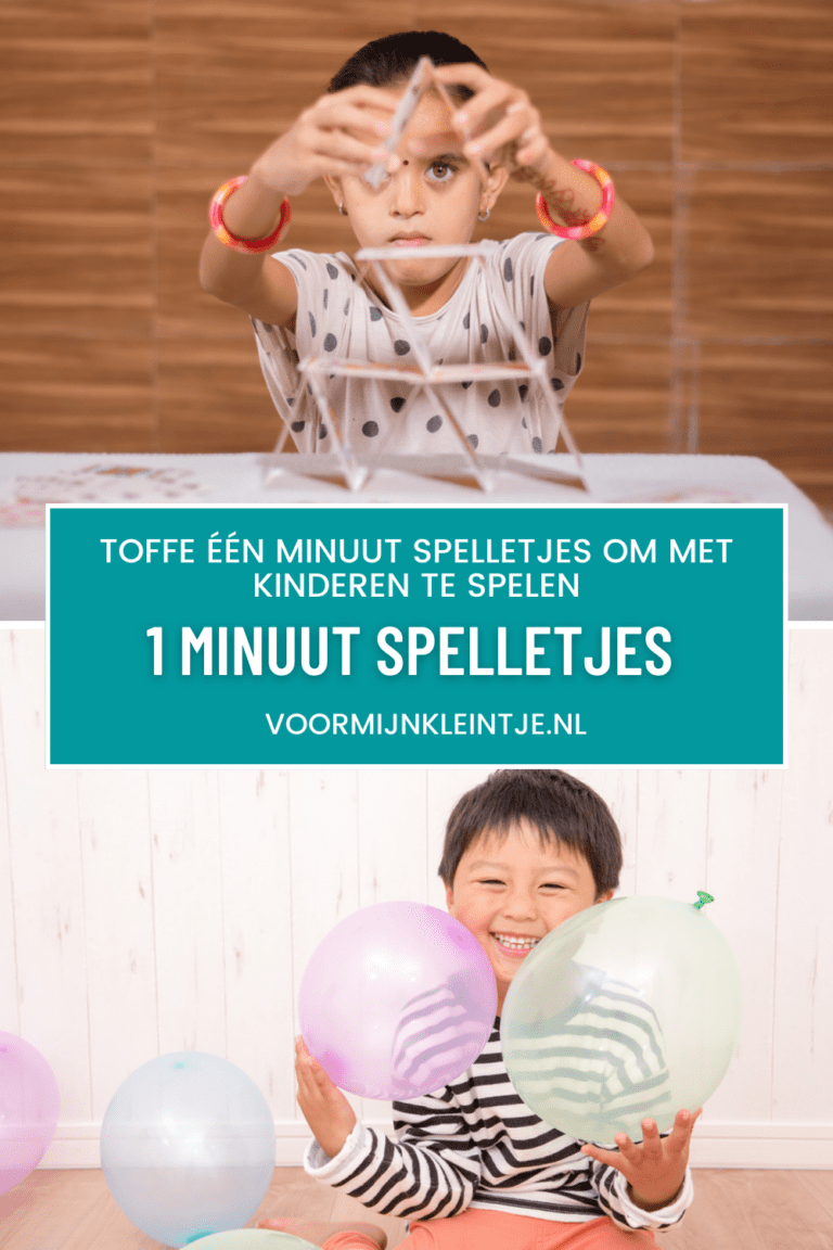 Één minuut spelletjes voor het hele gezin Voormijnkleintje.nl Één minuut spelletjes voor het hele gezin Voormijnkleintje.nl