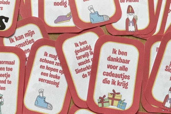 Affirmatie kaarten Sinterklaas