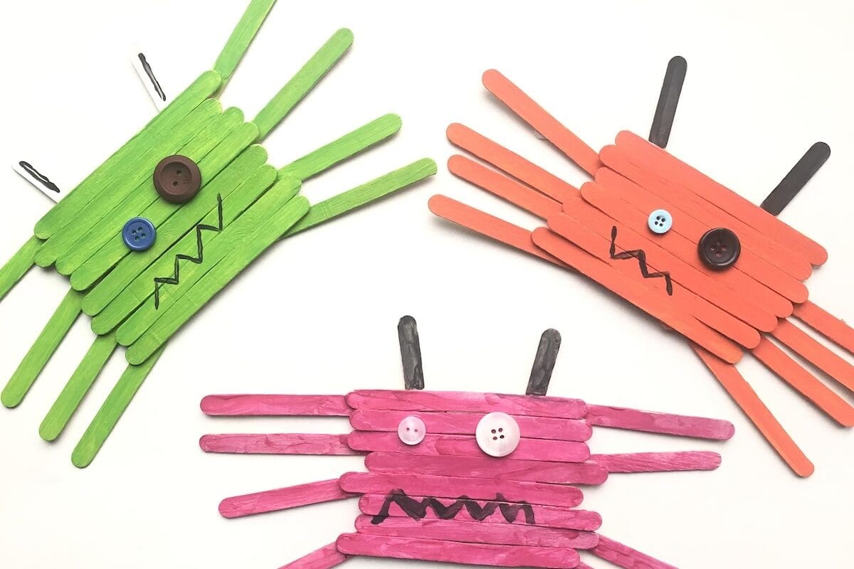 Knutselen halloween monstertjes