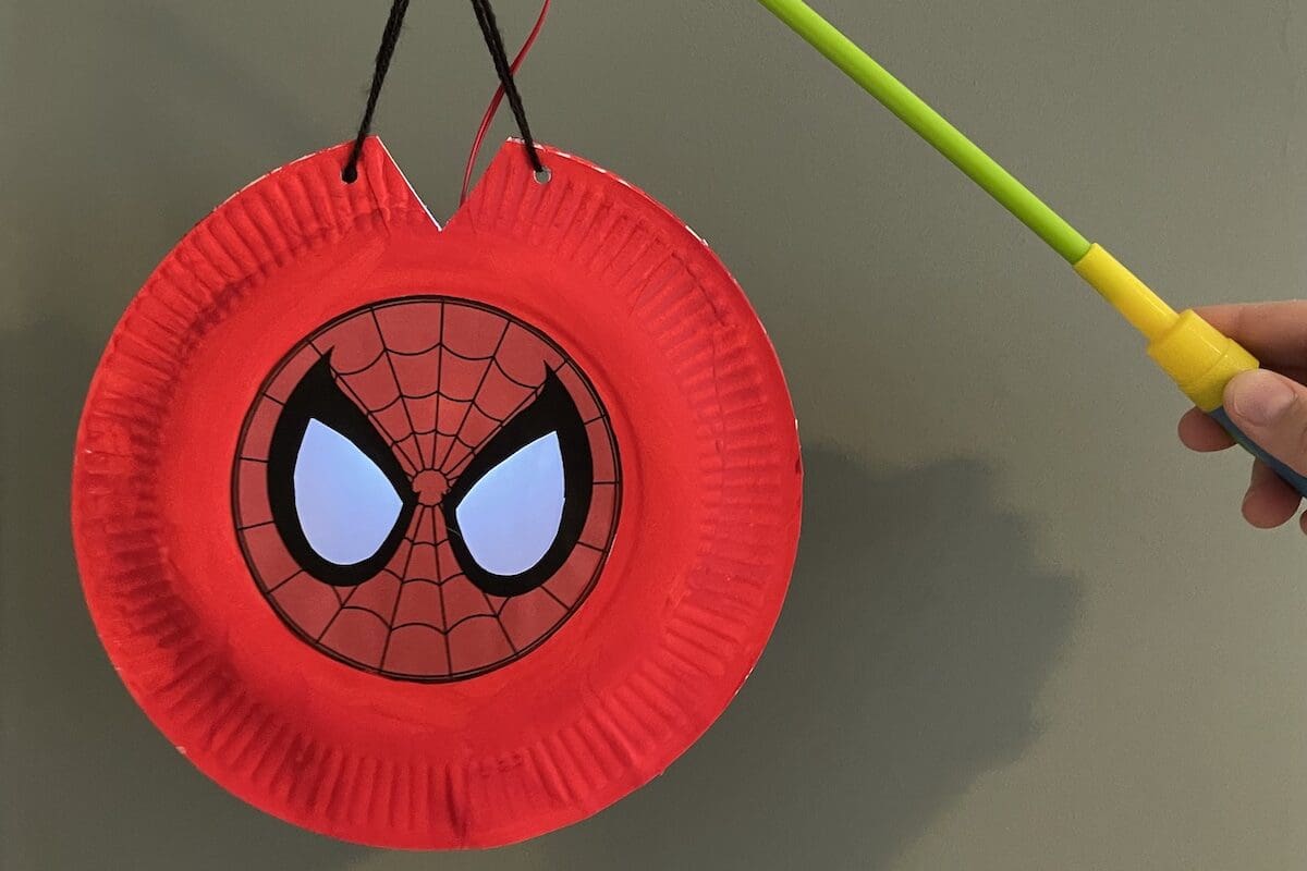 spiderman lampion
