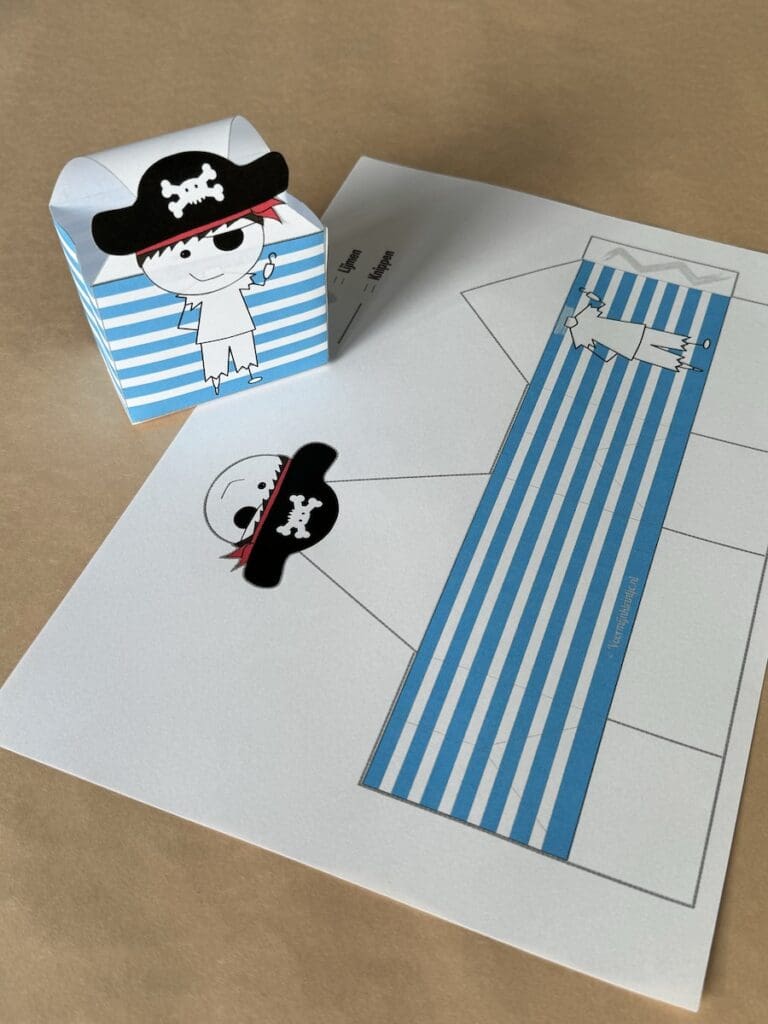 traktatie piraten printen