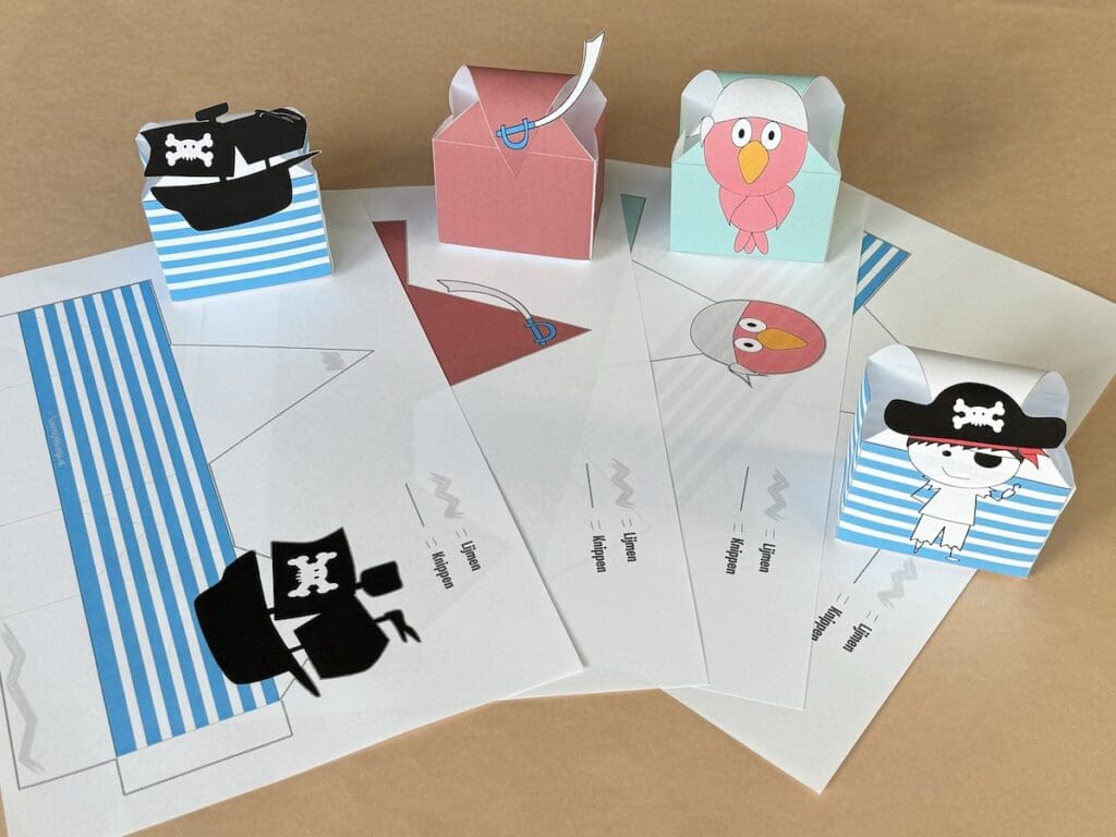 traktatie piraten printen