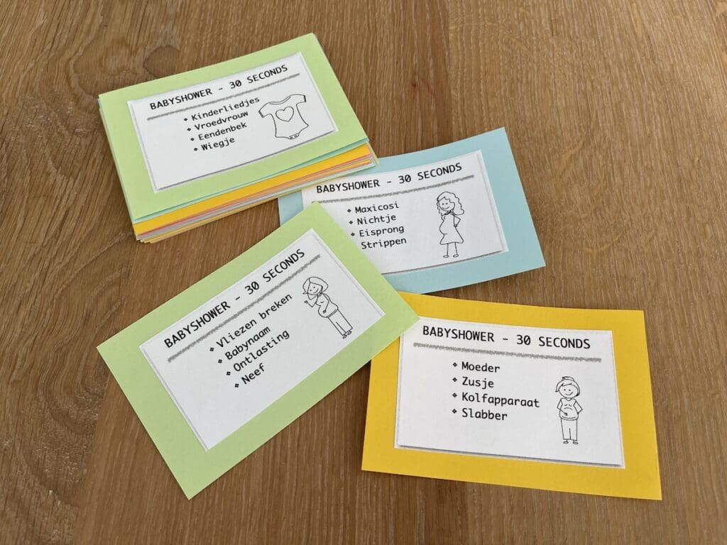 tips babyshower organiseren