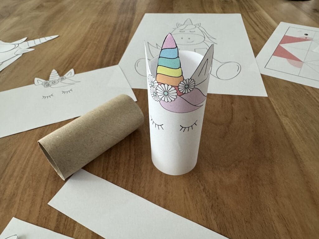 unicorn knutselen